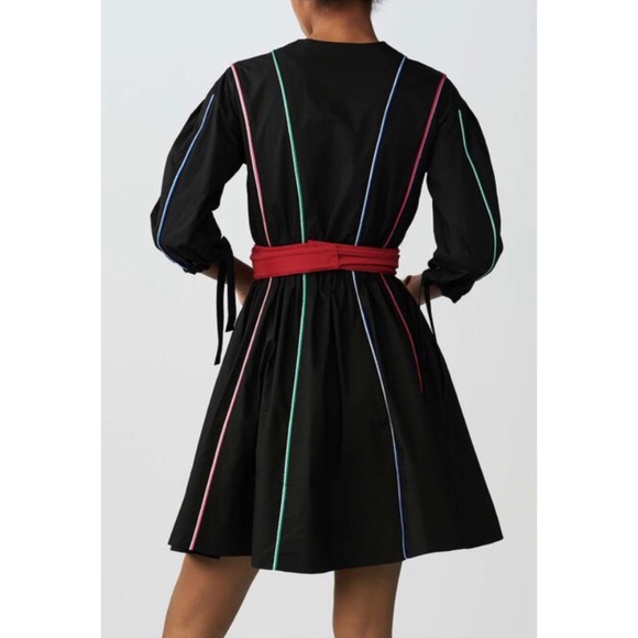 NWT Maje Roy Piping Dress - Picture 3 of 14